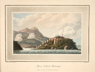 Pigeon Island, Martinique, Illustration from 